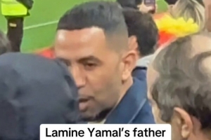 星空体育登录入口-亚马尔点球大战失手，现场观赛的父亲淡定微笑